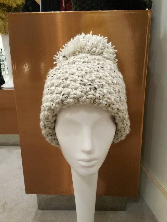 Cream Fleck Aran LynchMob Hat image 1