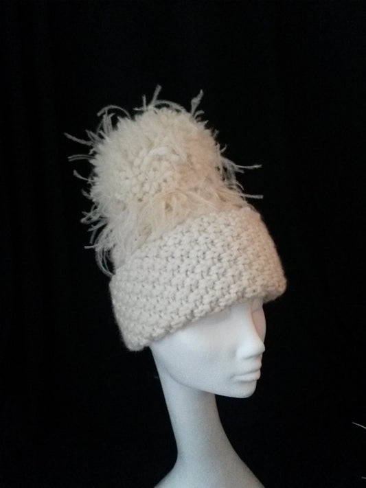 Cream Aran LynchMob Hat image 1