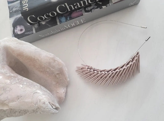 Bia Origami Headpiece - Rose Gold image 1