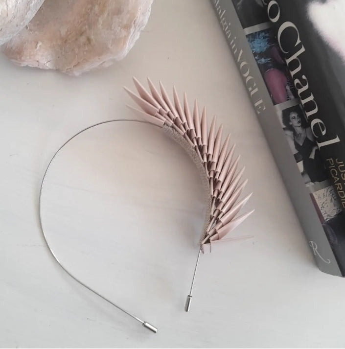 Bia Origami Headpiece - Rose Gold image 0