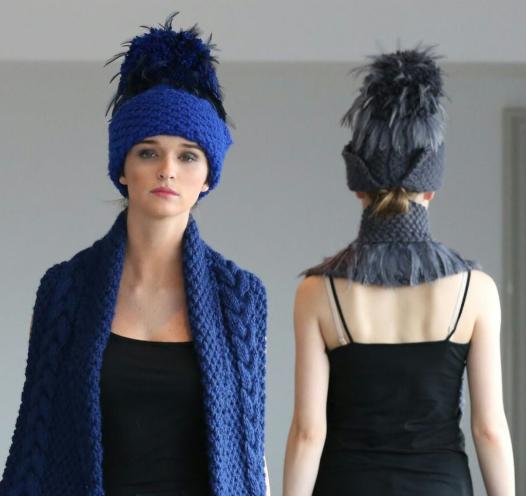 Hat & Scarf Set - Navy image 0