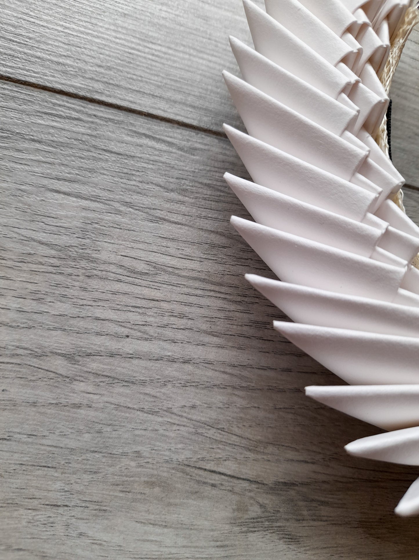 'Bia' Ivory Origami Headpiece image 2