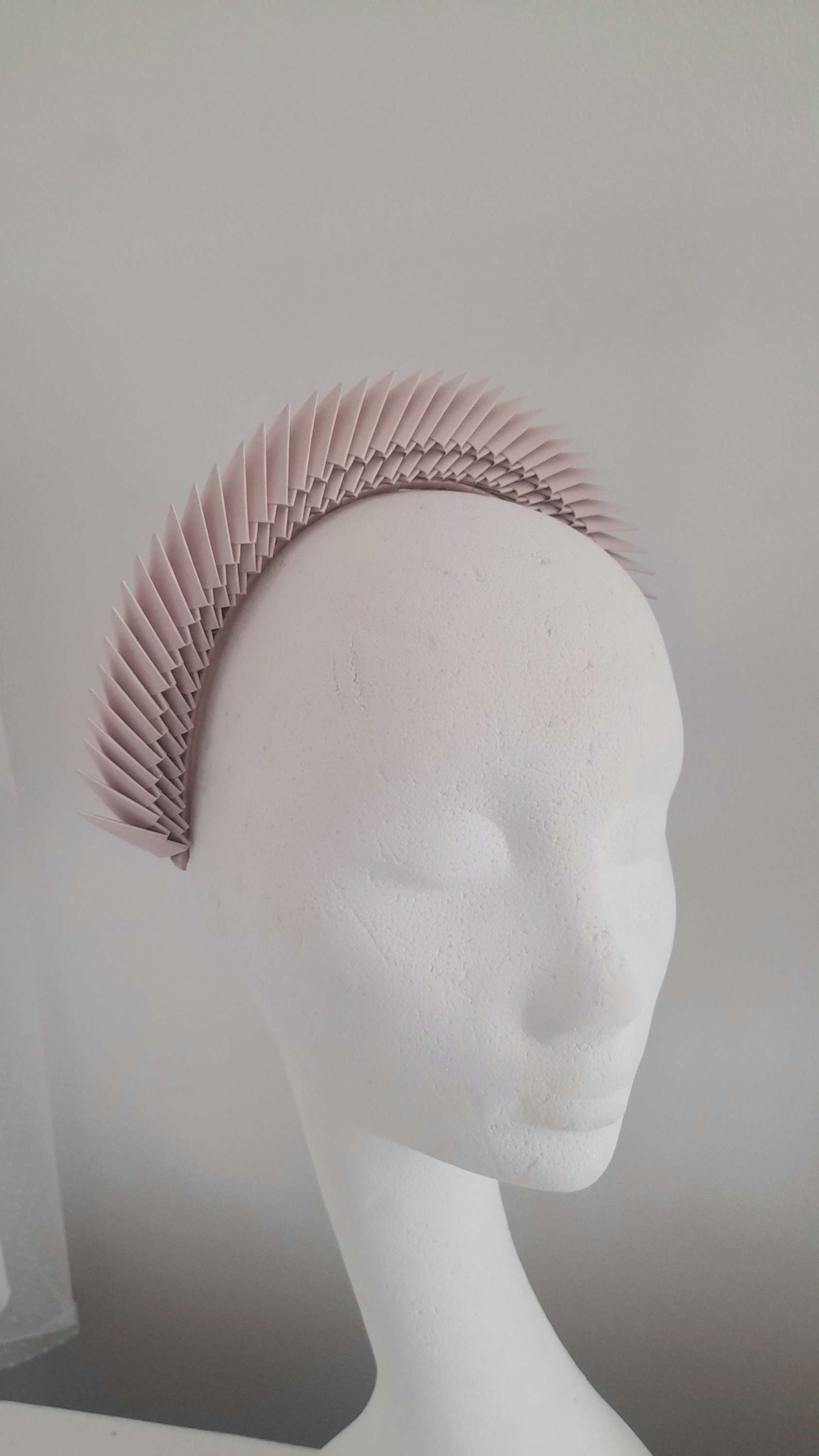 'Maia' - Rose Gold Origami Headpiece image 3