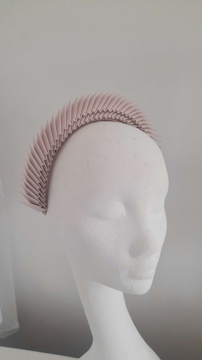 'Maia' - Rose Gold Origami Headpiece image 3