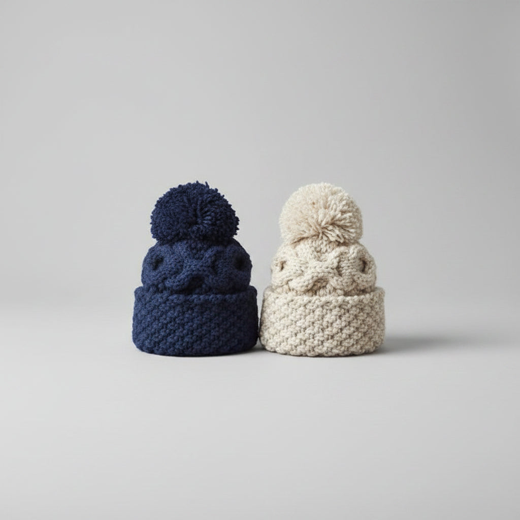 Cream Fleck Aran LynchMob Hat image 2
