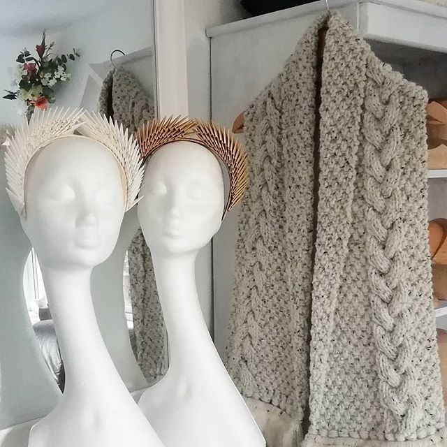 Hestia - Ivory Origami Headpiece image 3