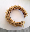 Aslaug - Gold Origami Headpiece image 0