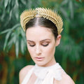 'Hestia' - Gold Origami Headpiece image 0