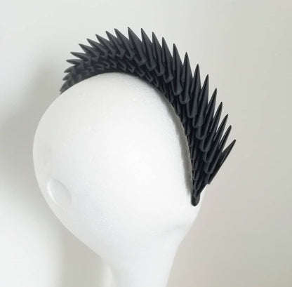 Maia - Black Origami Headpiece  image 5