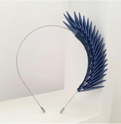 Bia Origami Headpiece - Blue image 0