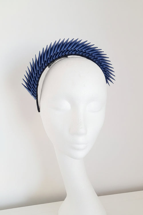'Maia' - Blue Origami Headpiece image 1