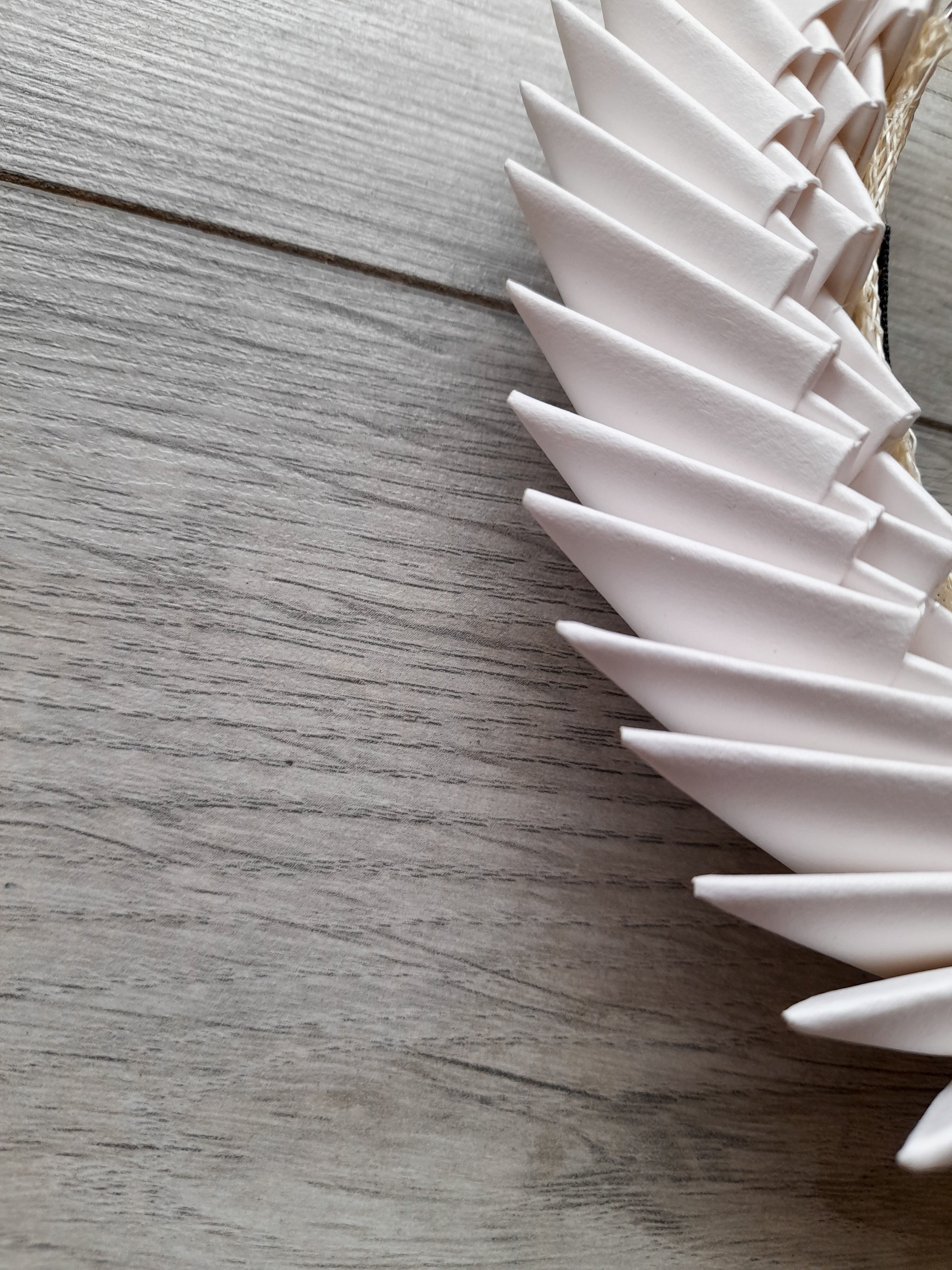 'Bia' Ivory Origami Headpiece image 2