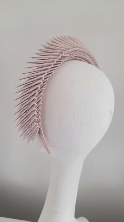 'Maia' - Rose Gold Origami Headpiece image 5