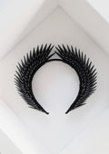 Hestia - Black Origami Headpiece image 0